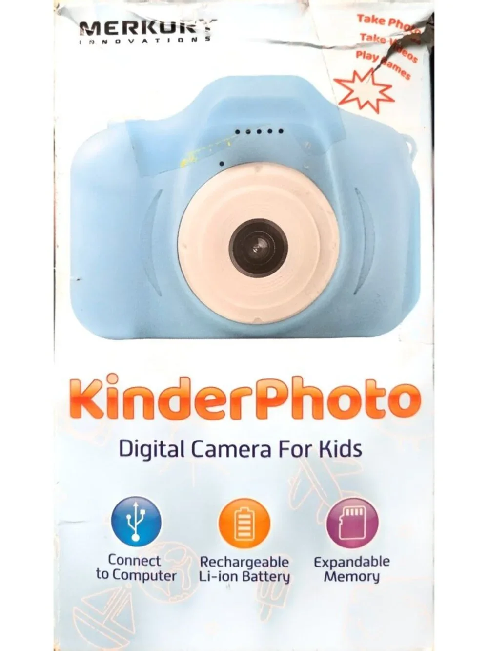 KinderPhoto Digital Camera Video & Photo Capture Kids Merkury Innovations